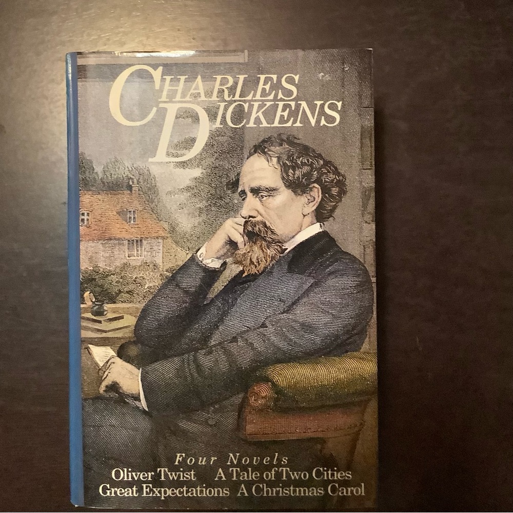 Vintage Charles Dickens Hardcover Anthology  1992 4 Classic Novels w Dust Jacket